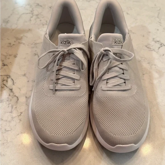 Kizik Athens Slate Grey Mens 11.5 Athletic Sneaker New - Picture 6 of 9